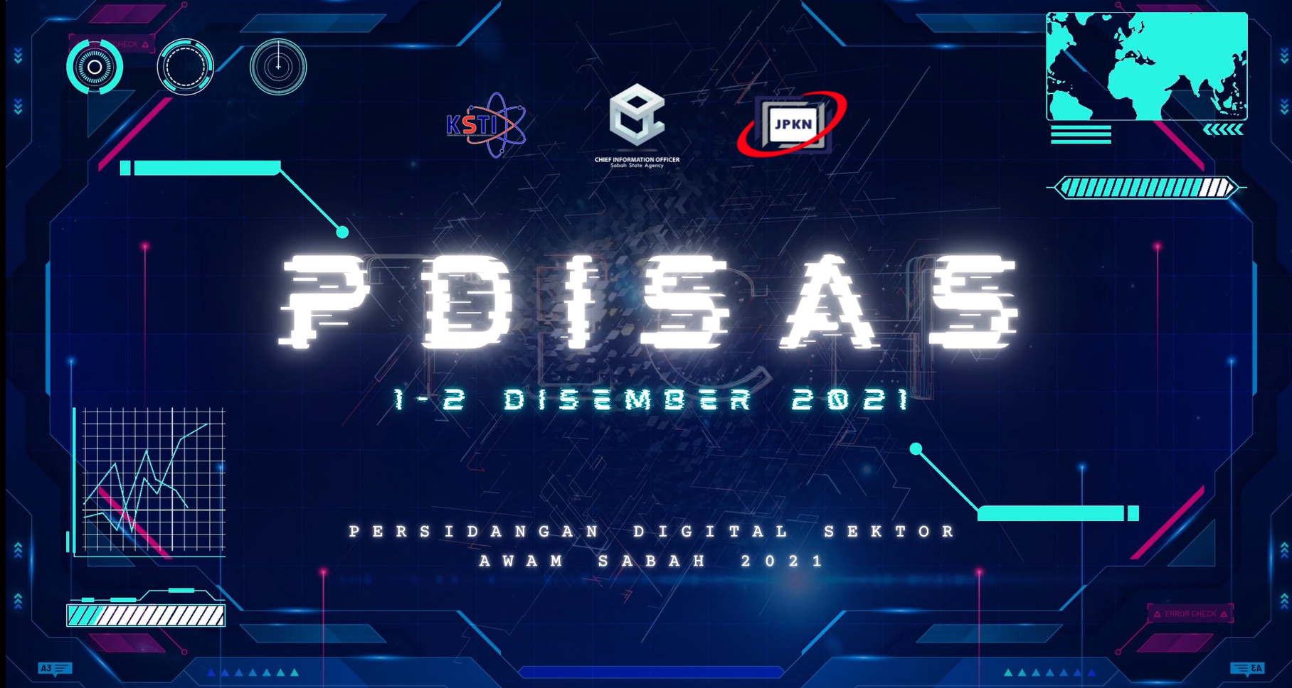 PERSIDANGAN DIGITAL SEKTOR AWAM SABAH (PDISAS) 2021 