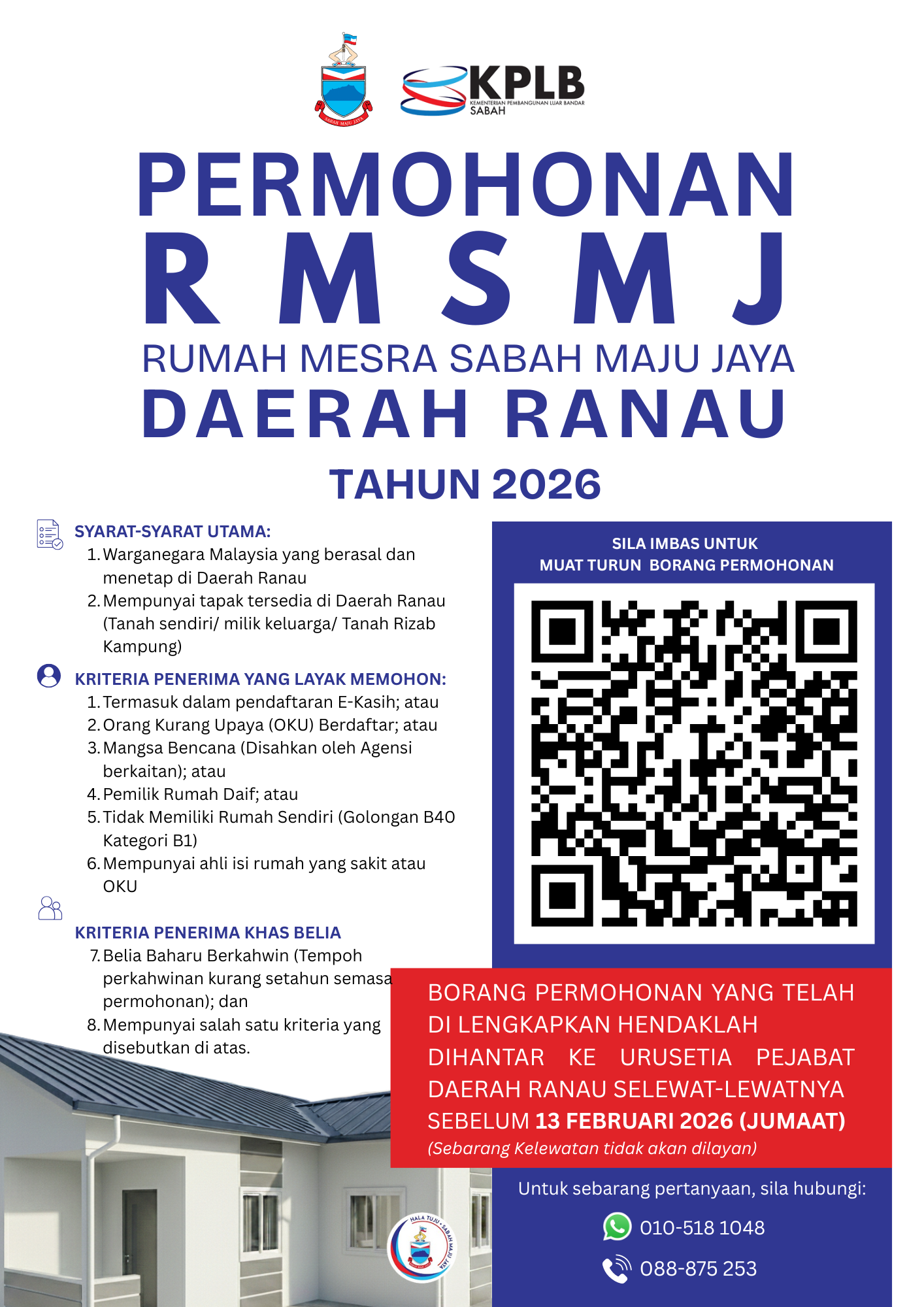 Salam sejahtera dan Salam Sabah Maju Jaya,1. Dapatkan borang melalui ...